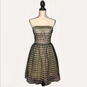 NWOT A.Drea Strapless Cocktail Party Dress